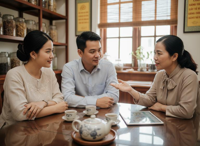 C&aacute;ch Đ&ocirc;ng y điều h&ograve;a hệ thống nội tiết v&agrave; tăng khả năng đậu thai ở nữ giới