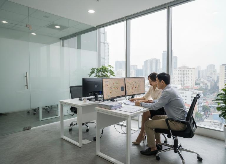 Bước 1-3: Tiếp nhận, thẩm định gi&aacute; v&agrave; k&yacute; hợp đồng